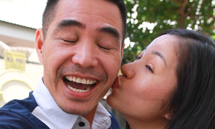 Thúy Nga về Việt Nam 'làm vợ hiền dâu đảm' của Trung Dũng