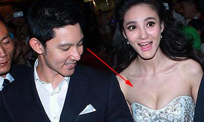 'Thảm họa độn cằm' Lưu Vũ Hân bị 'nhòm trộm' vòng một