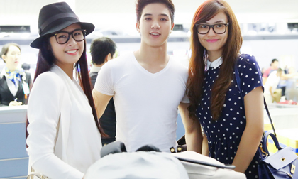 Hồng Quế hội ngộ Ngọc Hân cùng nhau lên đường sang Ý
