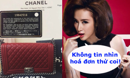 Bị chê dùng hàng giả Phương Trinh khoe hoá đơn túi xách 130 triệu