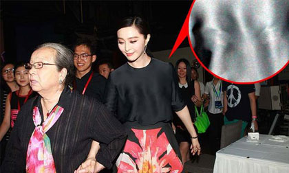 Phạm Băng Băng bị chê tơi tả vì mặc váy rúm ró