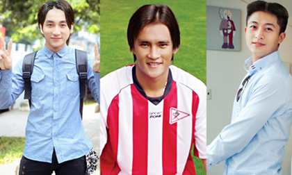 Sao photoshop (P9): 'Phì cười' với kiểu tóc 'bổ luống' của mỹ nam Vbiz