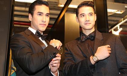 Hai 'Hoàng tử Thái Lan' khiến cả sự kiện trầm trồ vì vẻ điển trai