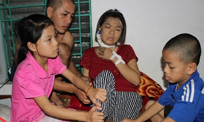 'Em sắp chết, anh đừng bắt con bỏ học nhé'