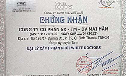 Cách phân biệt mỹ phẩm White Doctors chính hãng và hàng giả, nhái