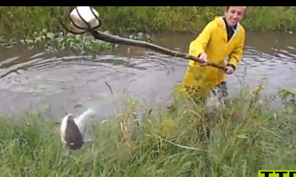 Câu cá độc nhất từng xem