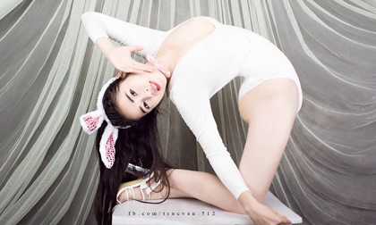 Trúc Vân hoá thân thành thỏ ngọc mừng Trung thu