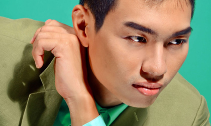 Người mẫu Lê Trường Vinh nam tính trong shoot ảnh mới