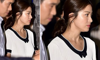 Song Hye Kyo lạnh lùng né tránh ống kính 