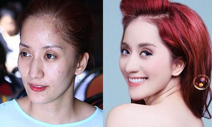 Khánh Thi lộ mắt thâm quầng, mặt mộc hốc hác đầy mụn sẹo