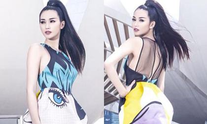 Ngắm Khánh My khoe dáng đẹp mướt mắt ở Singapore