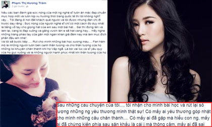 Hương Tràm: 'Tôi nhận cho mình bài học và rút lại số lượng người yêu thương'