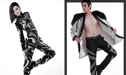 Văn Kiên, Hà Thu ấn tượng với trang phục bằng lông dê