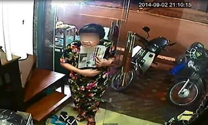 Cụ bà ăn trộm Iphone 5 bị 'truy nã' trên facebook