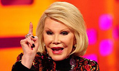 Danh hài huyền thoại Mỹ - Joan Rivers qua đời