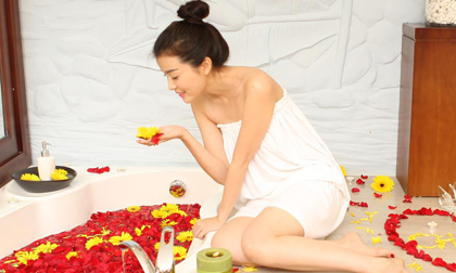 Bí mật làn da sáng trắng của Cao Thái Hà 