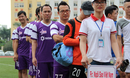 Ngôi Sao FC tham dự giải bóng đá ngành Công Thương