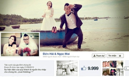 Cười nghiêng ngả với những thiệp cưới 'độc nhất vô nhị'