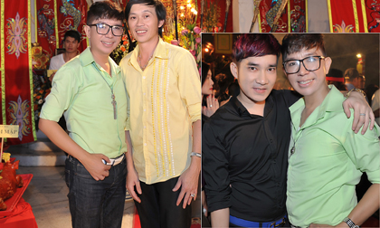 Long Nhật cùng đông đảo nghệ sỹ phía Nam đi cúng tổ nghề