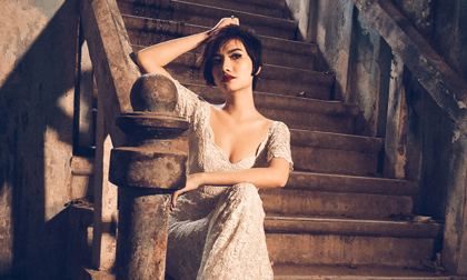 Dương Hiểu Ngọc -  Đẹp huyền bí trong bộ dạ hội sang trọng