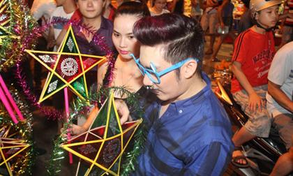 Bắt gặp Quang Hà đi chơi Trung thu cùng 'gái lạ'