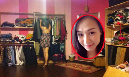 Bà xã Baggio khoe tủ quần áo như 'siêu thị thời trang'