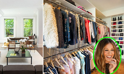 Ngợp mắt trước căn hộ sang trọng của Sarah Jessica Parker