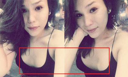 Vòng một của 'bản sao' chuyển giới Hà Hồ bất ngờ 'méo xẹo'