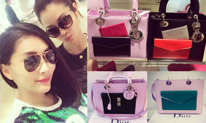 Jennifer Phạm, Lan Hương 'đua' nhau sắm túi hiệu giống Ngọc Trinh