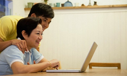 Mẹ chồng thời online