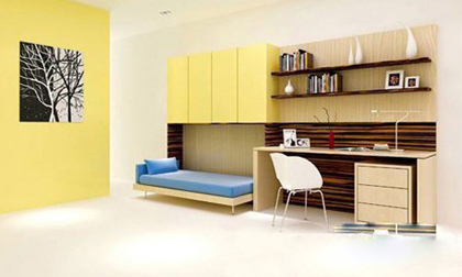 Bí quyết thiết kế căn phòng nhỏ thêm rộng