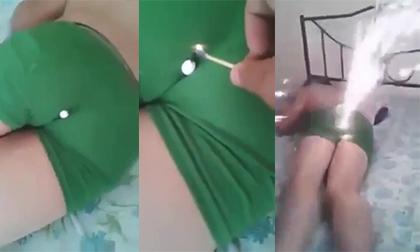 Cười vỡ bụng với màn đốt pháo hoa của ông anh trai