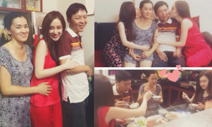 Angela Phương Trinh khoe ảnh gia đình đoàn tụ hạnh phúc