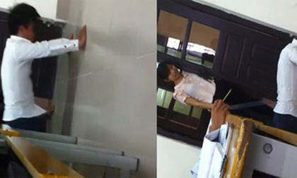 Giảng viên phạt sinh viên hít đất