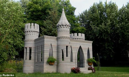 Xây dựng cả một lâu đài bằng công nghệ in 3D