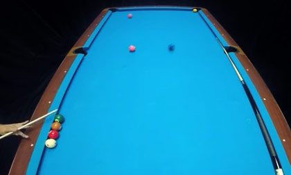 Những pha biểu diễn đánh billiards đỉnh cao