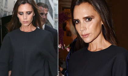 Vic gầy hốc hác vì bận rộn công việc và dự tiệc