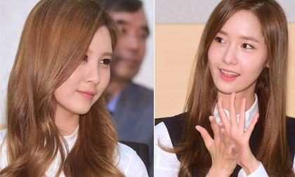 Vẻ mặt đáng yêu ngọt ngào của Yoona và Seohyun trong sự kiện