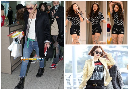 'Học lỏm' phong cách thời trang thu đông của sao Hàn