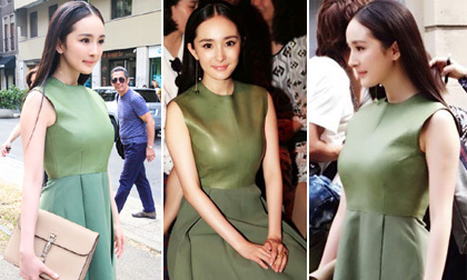 Dương Mịch xinh đẹp và thon gọn bất ngờ sau sinh 3 tháng