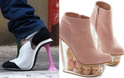 Những đôi giày kỳ quặc chưa đi đã 'sởn da gà'