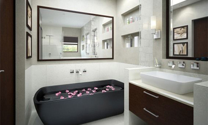 17 thiết kế phòng tắm 'nhìn là yêu'