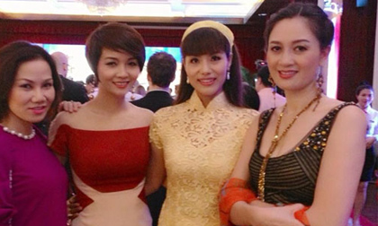 Á hậu Băng Châu đẹp dịu dàng bên các nhan sắc Việt