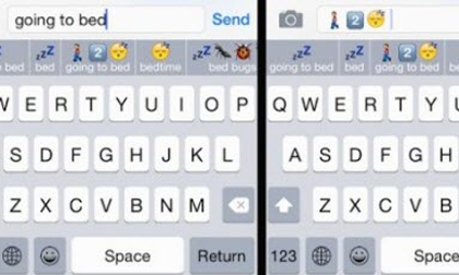 Bàn phím ảo gợi ý mặt cười ngộ nghĩnh trên iOS 8
