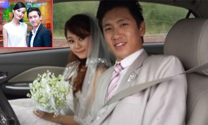 Chồng sắp cưới Lê Thúy 'lộ' ảnh cưới trong quá khứ