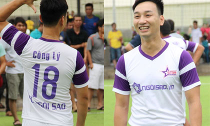  Thành Trung xuất hiện 'nhắng nhít' trong lần đầu đá giải Công Thương