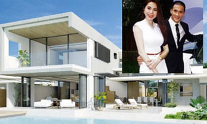 Tết 2014, Công Vinh-Thủy Tiên xây biệt thự độc đáo ở TP. HCM