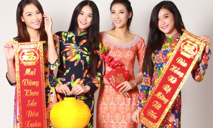 Mẫu trẻ Venus miền Bắc tưng bừng đón tết sớm