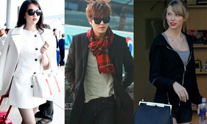 "Soi" style đường phố & sân bay của sao Âu Á tuần qua (P26)