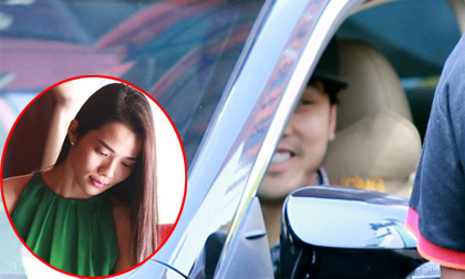 Ưng Hoàng Phúc đưa đón bạn gái chân dài